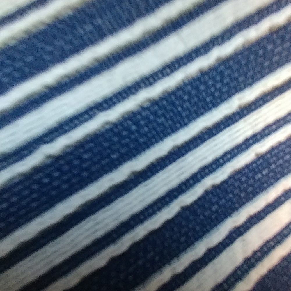 Vintage Navy and white striped dress - Picture 6 of 8